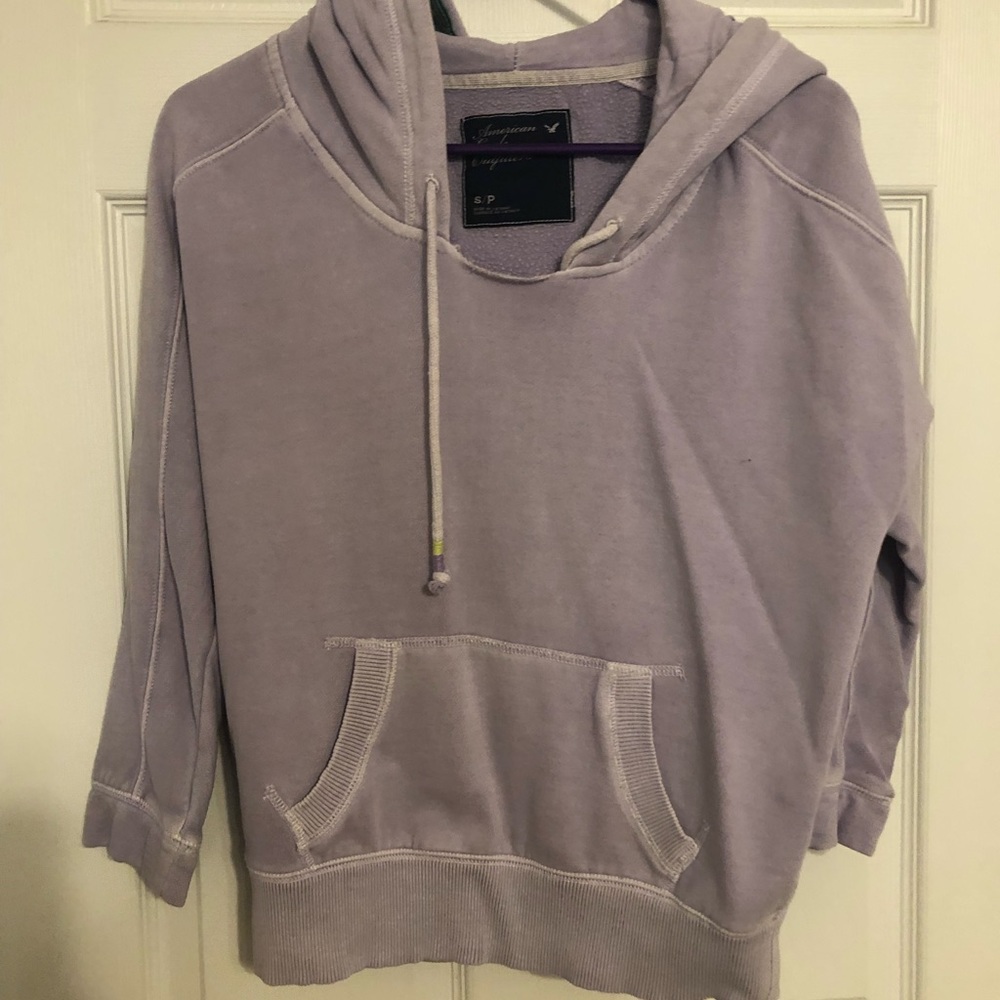 American Eagle 3/4 sleeve hoodie